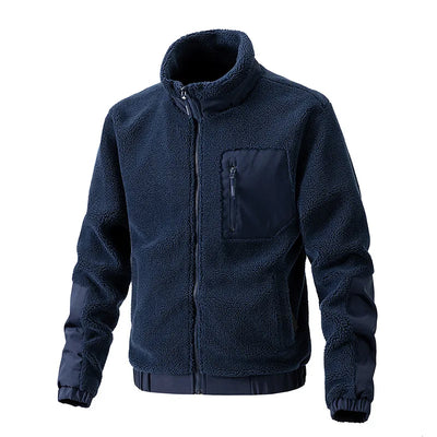 Heren Sherpa Jas | Warme Outdoor Fleece