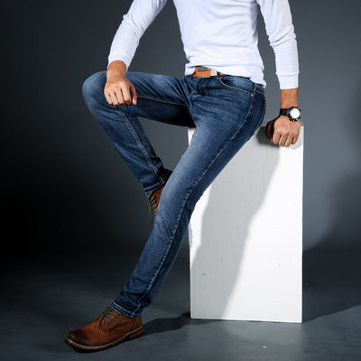 Heren Stretch Jeans | Comfortabele Slim Fit