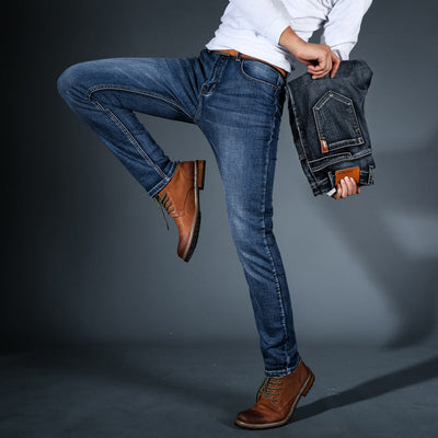 Heren Stretch Jeans | Comfortabele Slim Fit