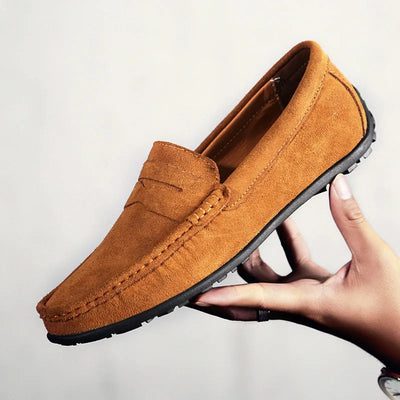 Heren Suède Loafers | Comfortabele Instappers