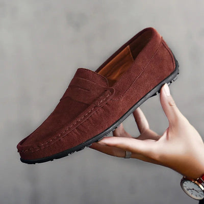 Heren Suède Loafers | Comfortabele Instappers