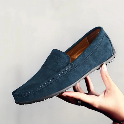 Heren Suède Loafers | Comfortabele Instappers