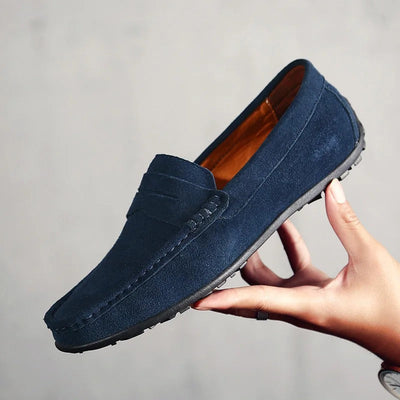 Heren Suède Loafers | Comfortabele Instappers