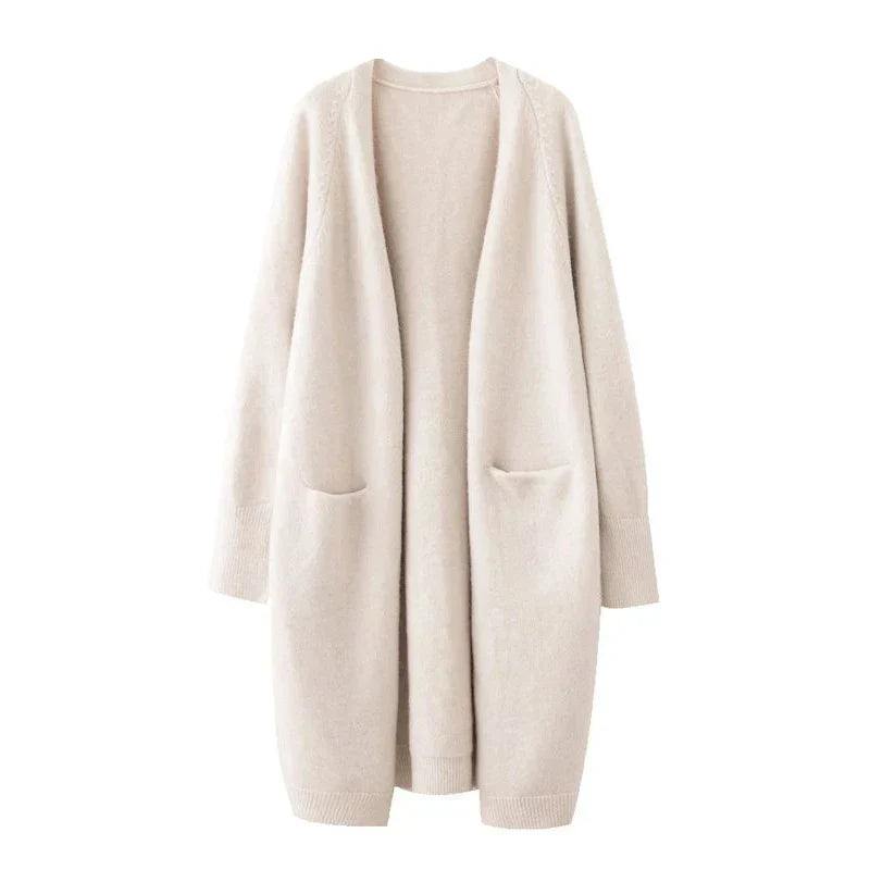 Lange Open Vest | Elegante Dames Cardigan