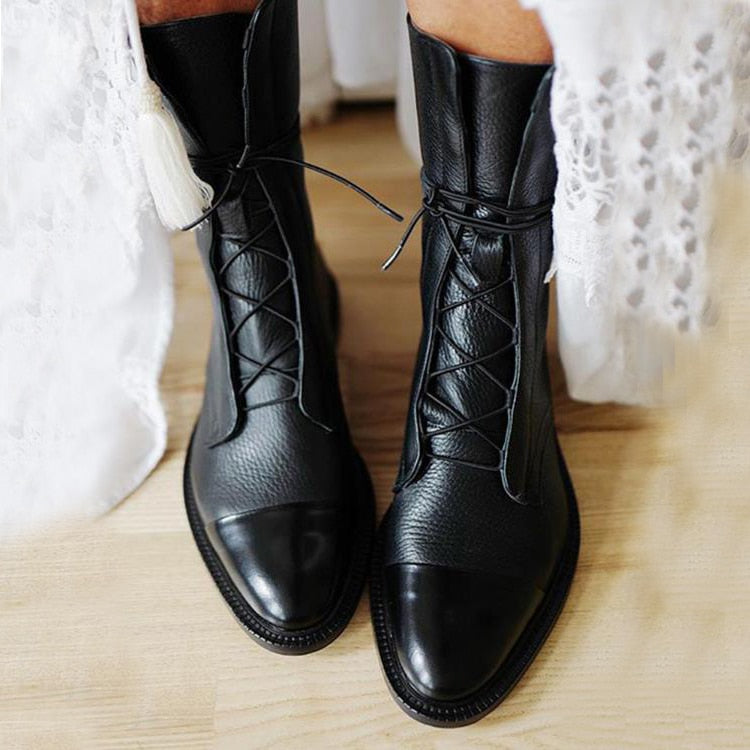 Leren Veterschoenen Dames | Chic En Comfortabel