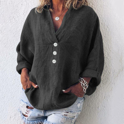 Luchtige Linnen Blouse | Casual En Stijlvol