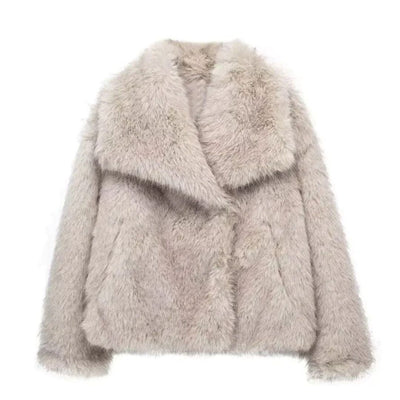 Luxe Faux Fur Jas | Trendy & Warm