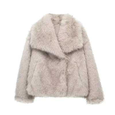 Luxe Faux Fur Jas | Warm En Stijlvol