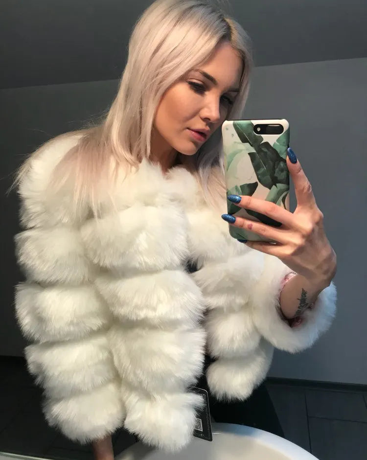 Luxe Faux Fur Jas | Warme Winterstijl