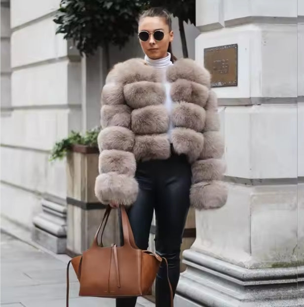 Luxe Faux Fur Jas | Warme Winterstijl