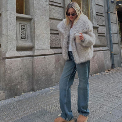 Luxe Faux Fur Jas | Winter Chic