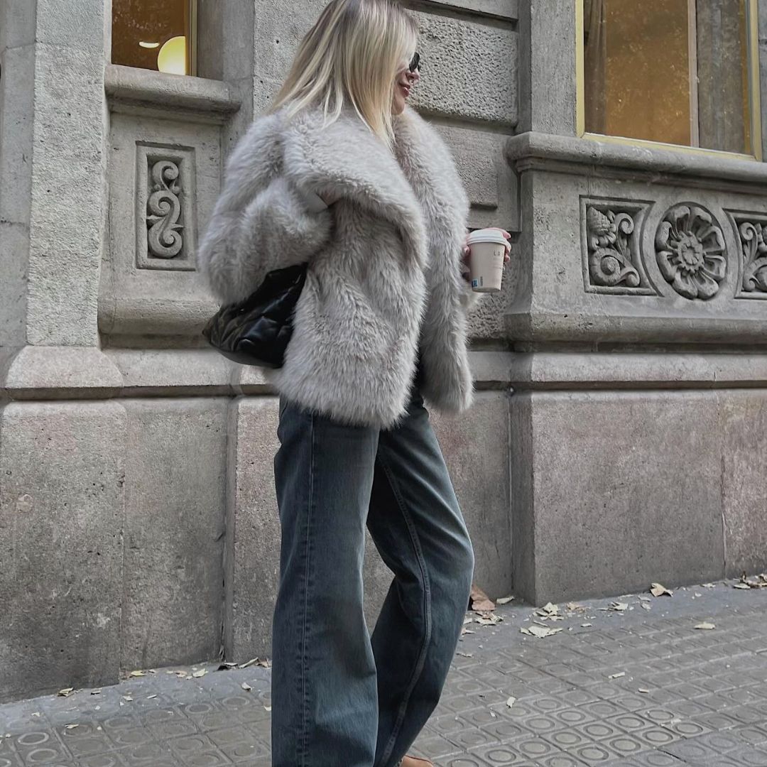 Luxe Faux Fur Jas | Winter Chic