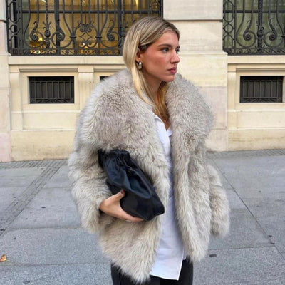 Luxe Faux Fur Jas | Winter Chic