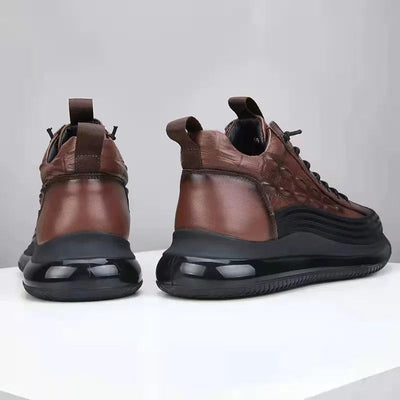 Luxe Heren Sneakers | Comfortabele Hoge Sneaker