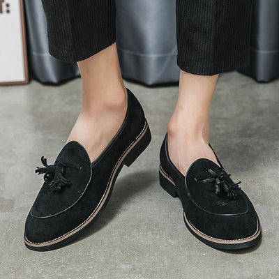 Luxe Suède Loafers | Elegante Hereninstappers