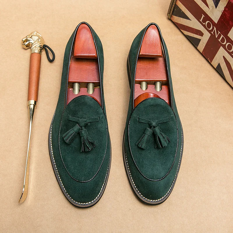 Luxe Suède Loafers | Elegante Hereninstappers