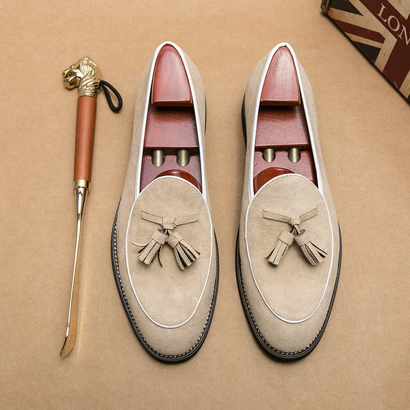 Luxe Suède Loafers | Elegante Hereninstappers