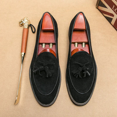 Luxe Suède Loafers | Elegante Hereninstappers