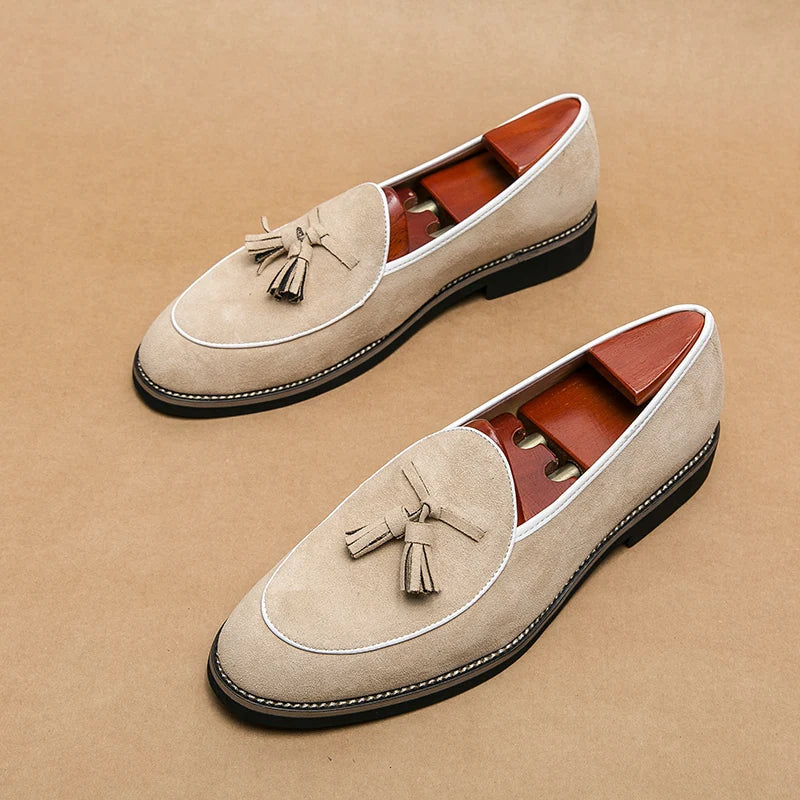 Luxe Suède Loafers | Elegante Hereninstappers