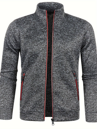 Moderne Heren Vest | Comfortabele Full-Zip