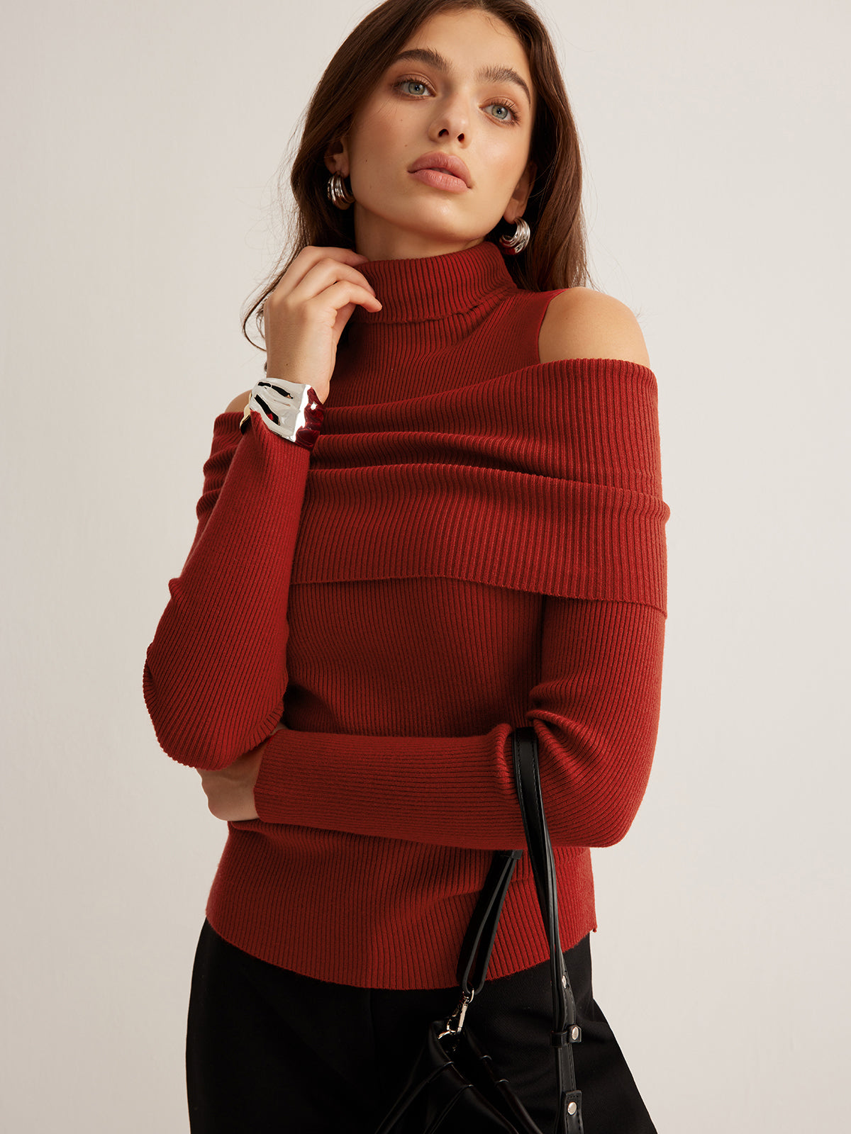 Off-Shoulder Trui | Trendy & Warm