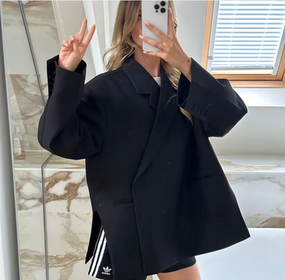 Oversized Asymmetrische Blazer | Trendy En Elegant