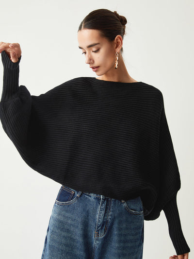 Oversized Gebreide Trui | Zachte Textuur