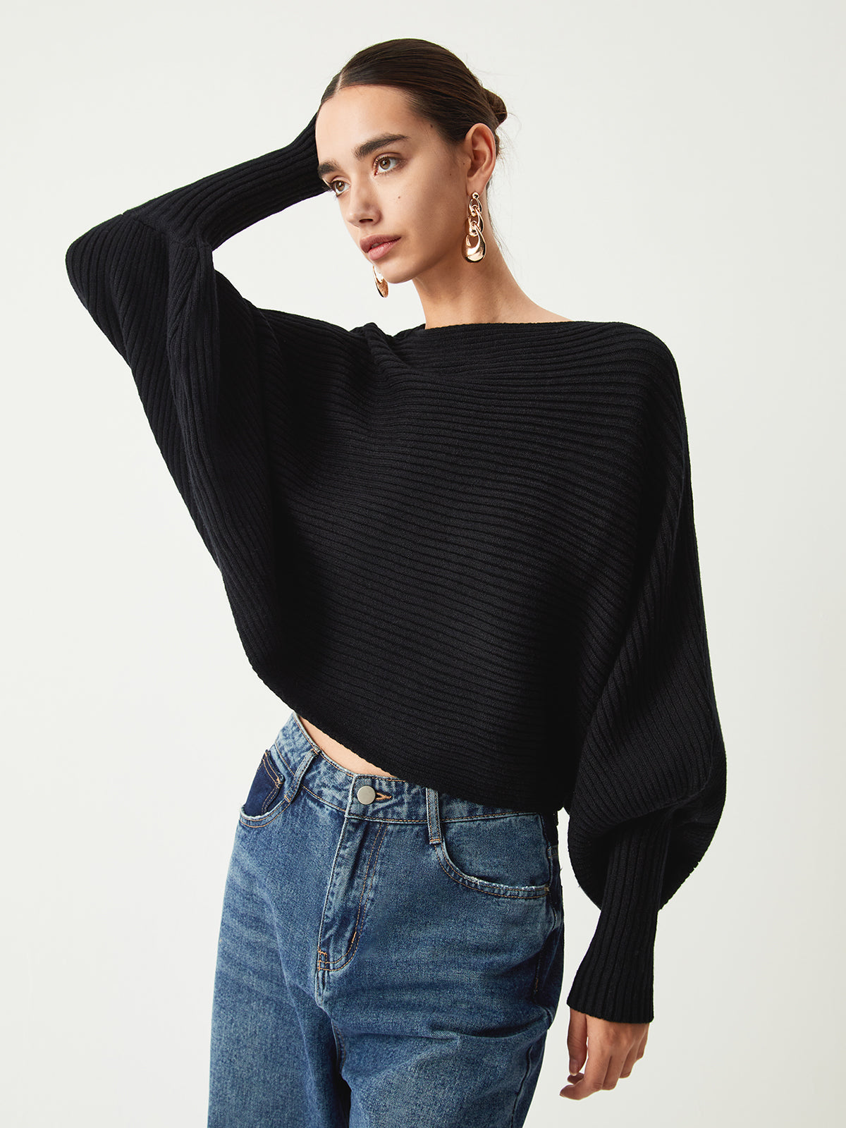 Oversized Gebreide Trui | Zachte Textuur