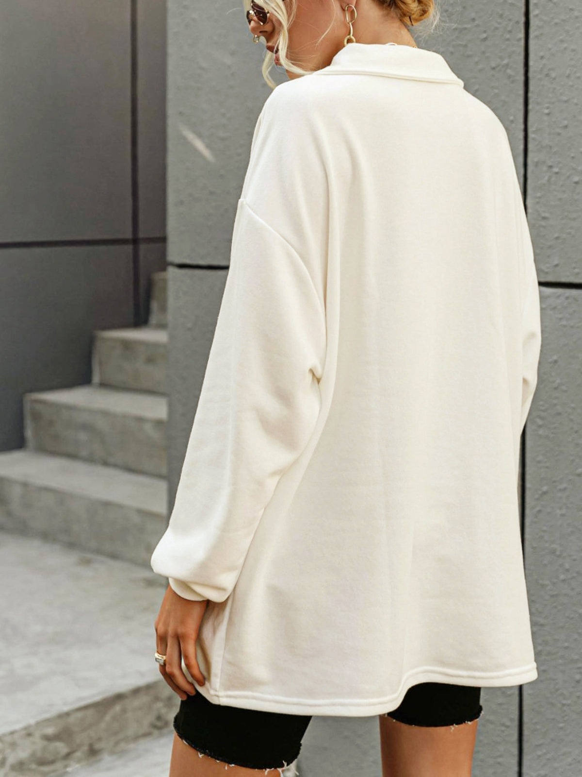 Oversized Polo Sweater | Stijlvol & Comfortabel