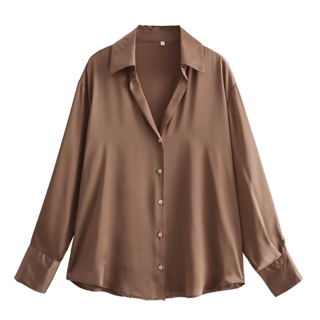 Satijnen Blouse Dames | Stijlvol & Elegant