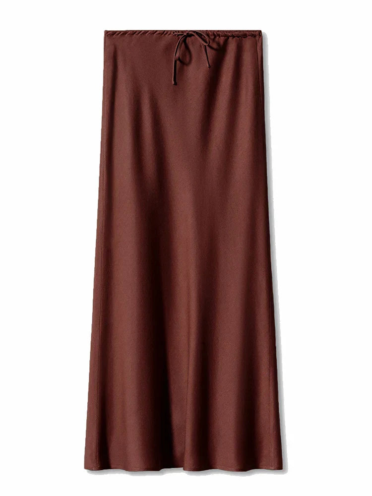 Satijnen Maxi Rok | Elegant En Comfortabel