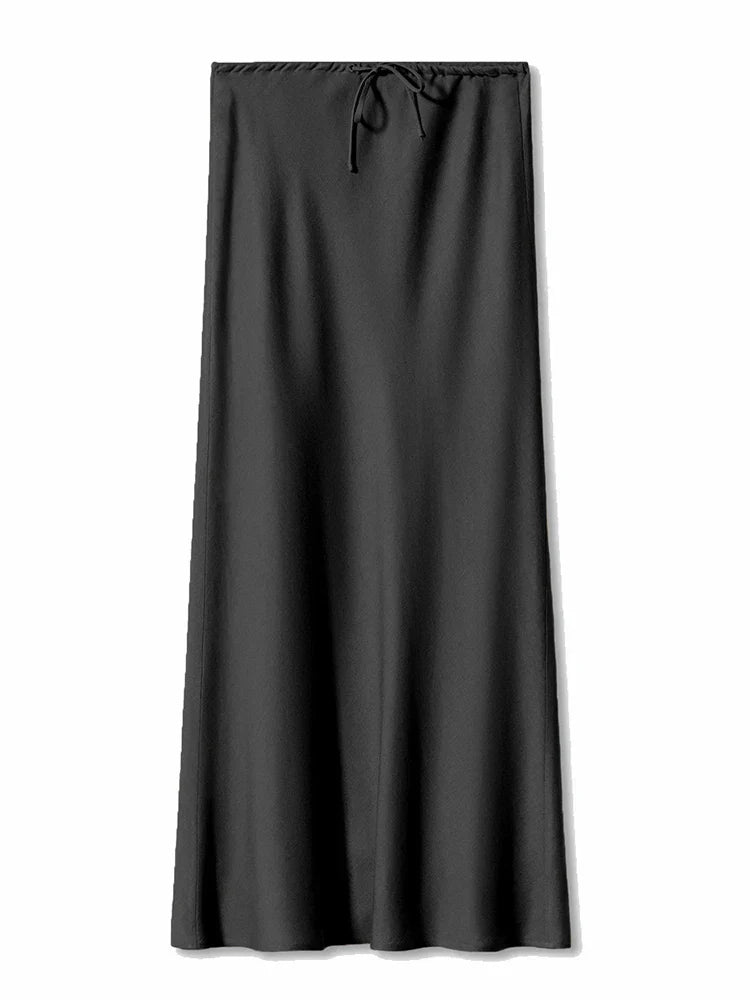 Satijnen Maxi Rok | Elegant En Comfortabel