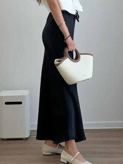 Satijnen Maxi Rok | Elegant En Comfortabel