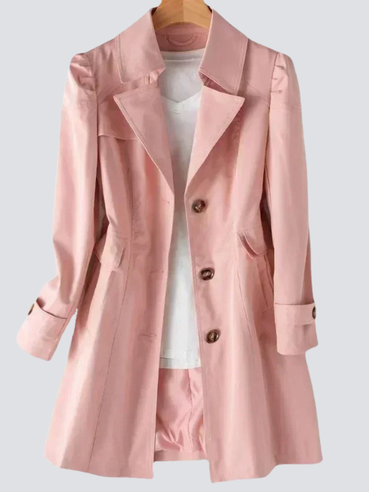 Stijlvolle Dames Trenchcoat | Elegant En Waterafstotend