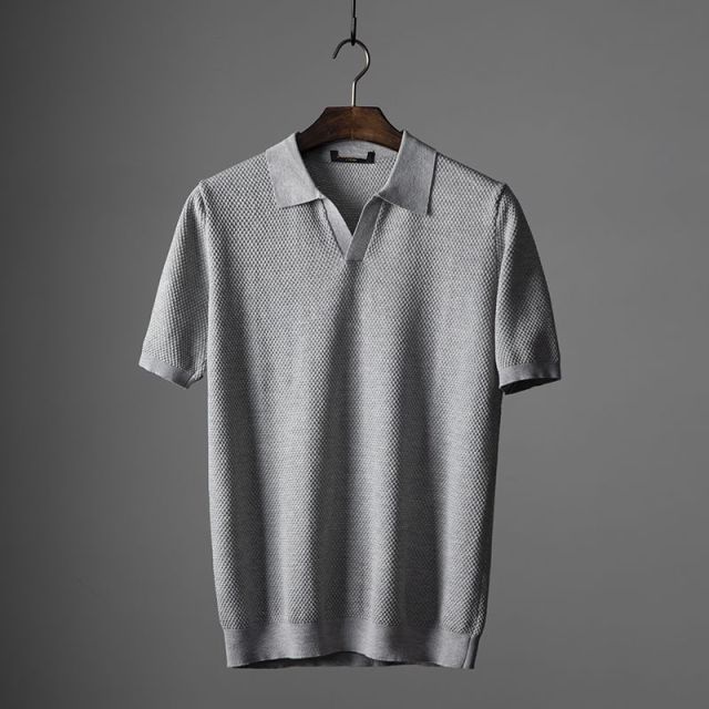 Stijlvolle Gebreide Polo | Luxe & Comfort