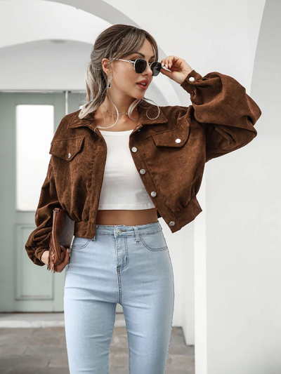 Trendy Corduroy Jack | Oversized & Stylish