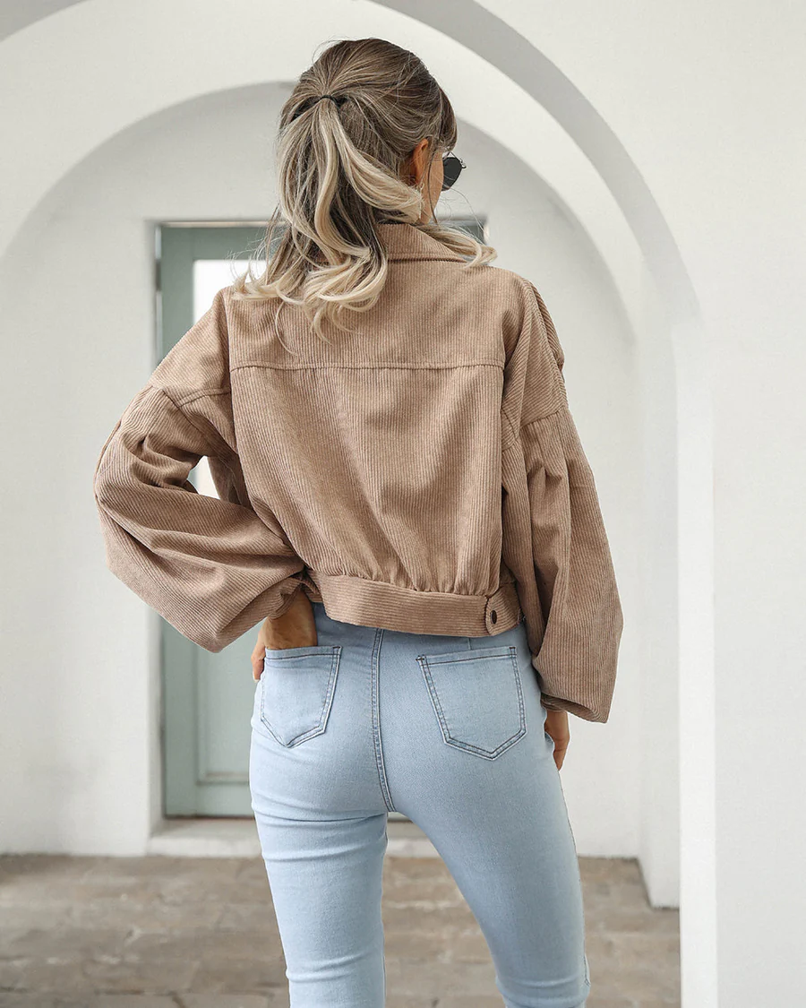 Trendy Corduroy Jack | Oversized & Stylish