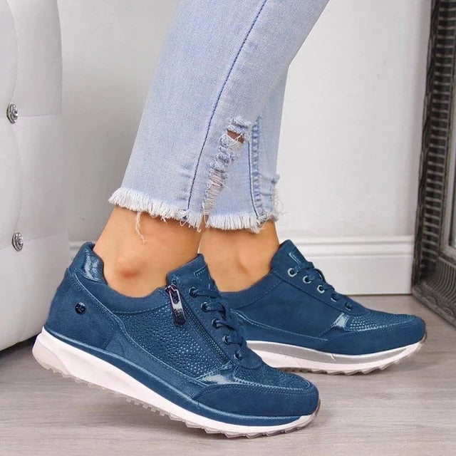 Trendy Dames Sneakers | Comfort & Glans