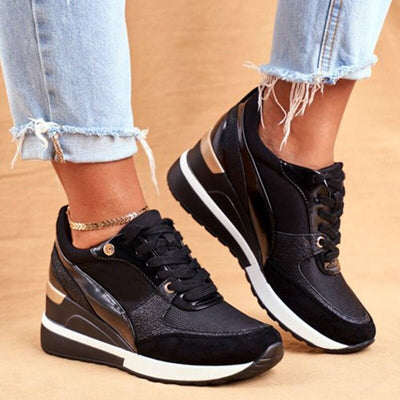 Trendy Dames Sneakers | Modieuze Wedge Zolen