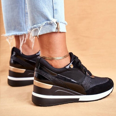 Trendy Dames Sneakers | Modieuze Wedge Zolen