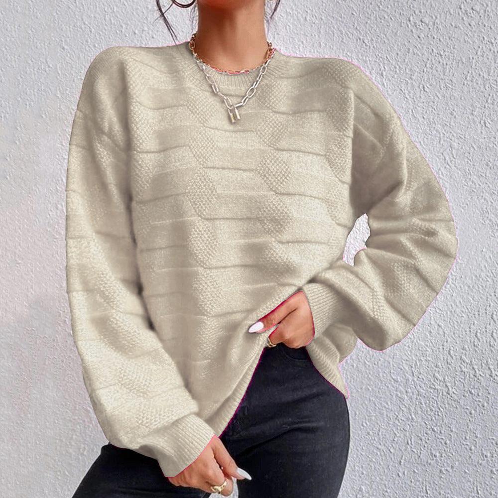 Trendy Dames Trui | Comfortabele Gebreide Sweater