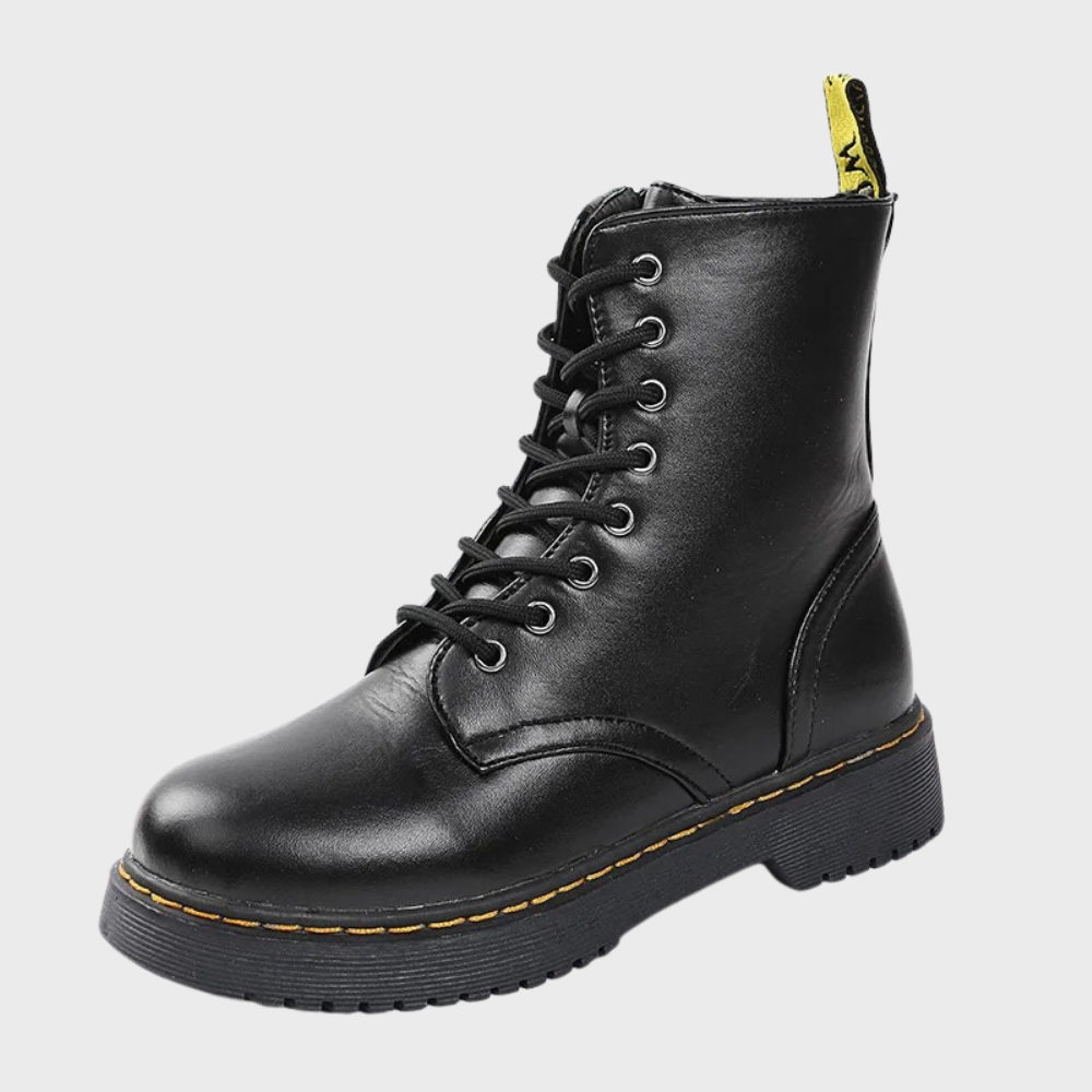 Trendy Dames Veterboots | Comfortabele Enkelboots