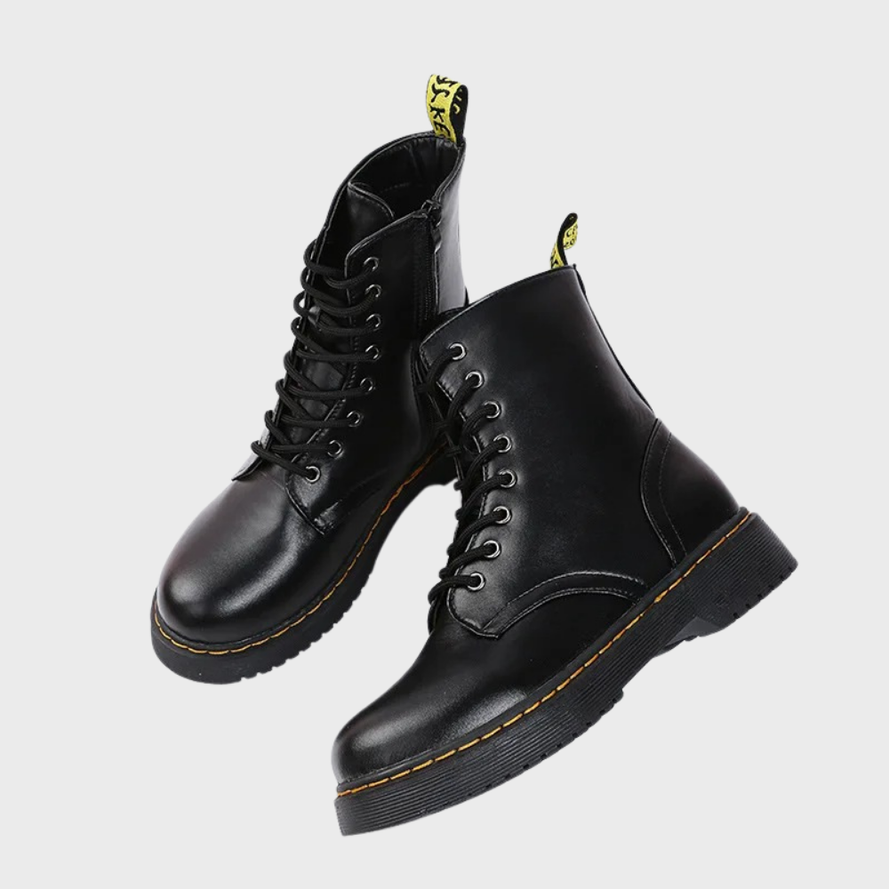 Trendy Dames Veterboots | Comfortabele Enkelboots