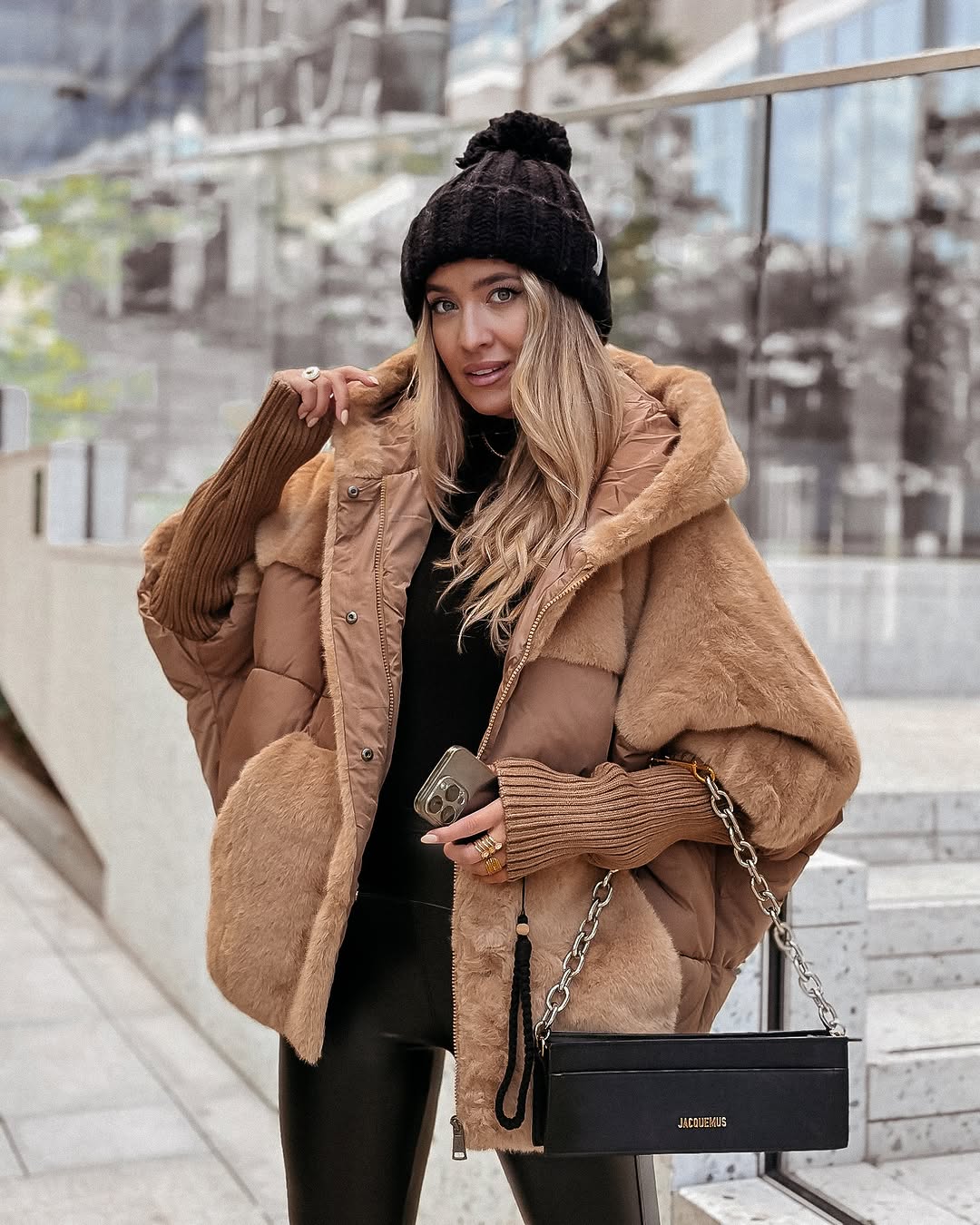 Trendy Gewatteerde Jas | Warme Oversized Look