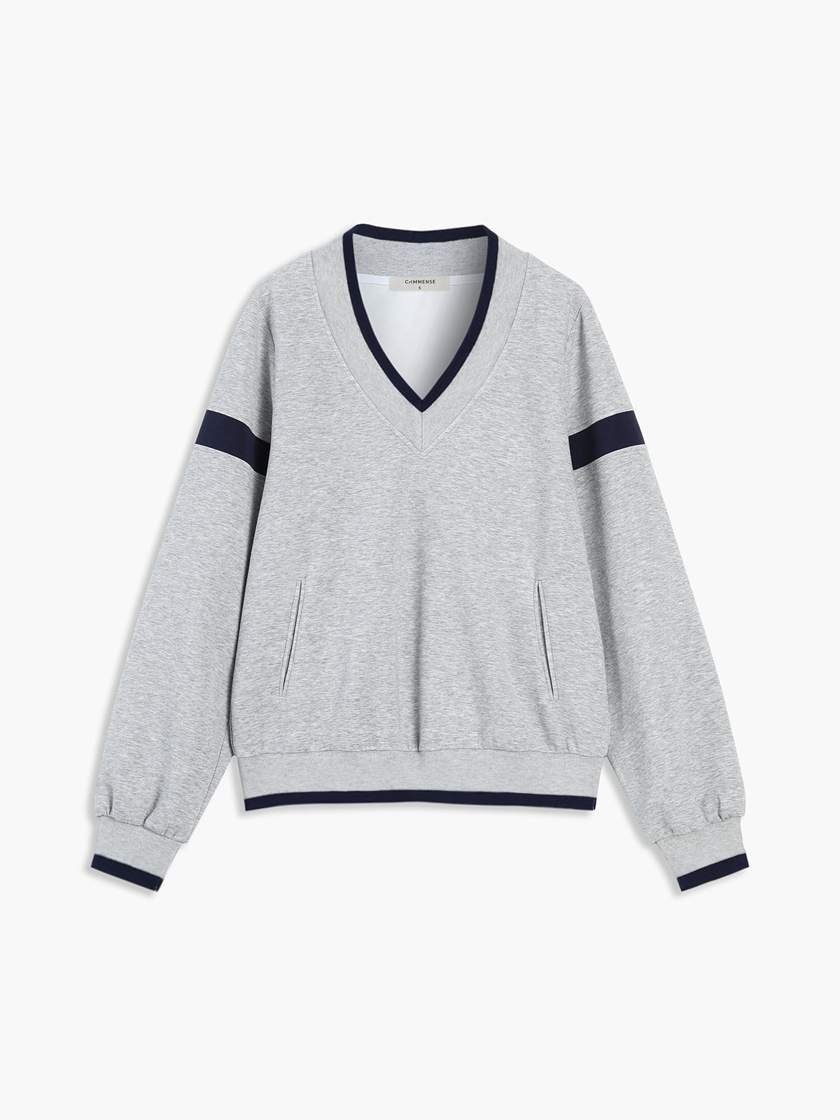 Trendy V-Hals Sweater | Casual Comfort