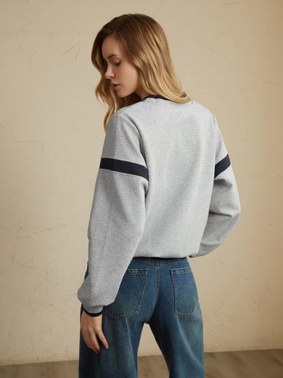 Trendy V-Hals Sweater | Casual Comfort