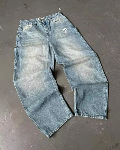 Vintage Baggy Jeans | Streetwear Denim