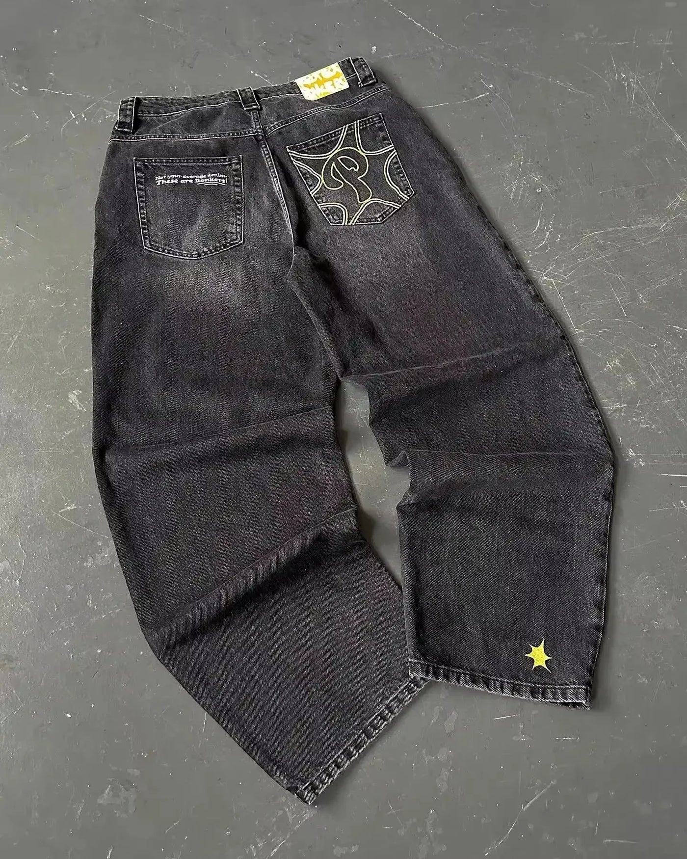 Vintage Baggy Jeans | Streetwear Denim