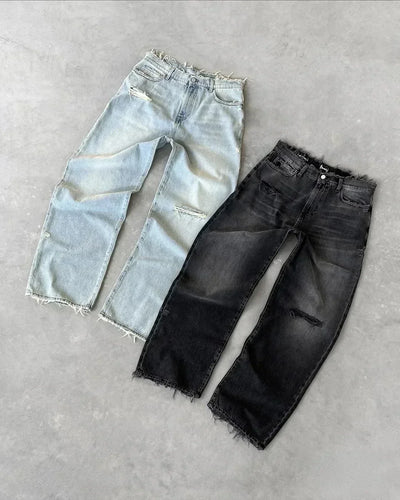 Vintage Baggy Jeans | Streetwear Denim