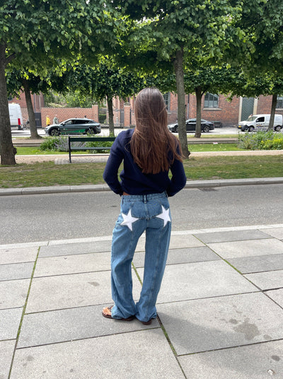 Vintage Wide-Leg Jeans | Sterrenprint Design